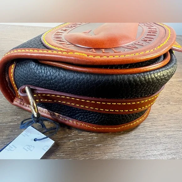 Dooney & Bourke All Weather Leather 2 Duck Bag in Black - Picture 5 of 9